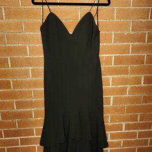 Alice + Olivia Amina Plunging Sweetheart dress